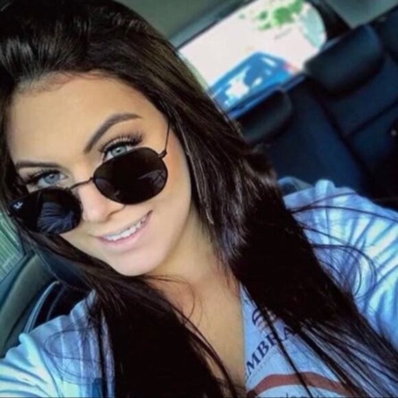 NEW Ray Ban Hexagonal Flat Lenses Black RB3548N - Picture 7 of 8